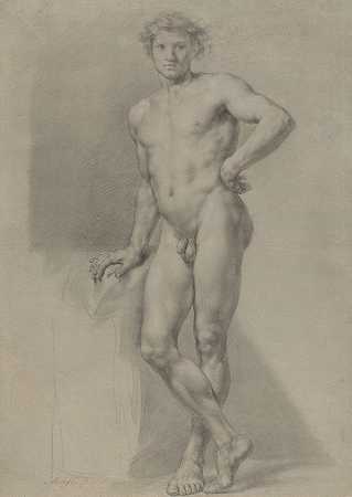 安东·拉斐尔·蒙斯的男性裸体研究