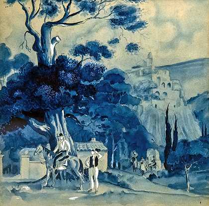 乔治·高迪翁的《西班牙风景》