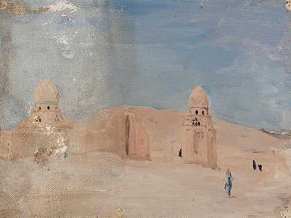 “神庙。从埃及之旅4”（Jan Ciągliński）