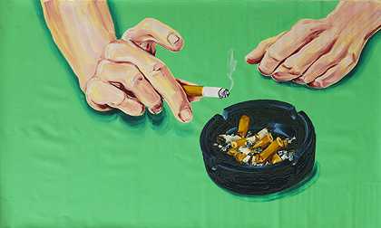 吸烟者VI，2001年。-科内利乌斯·沃克