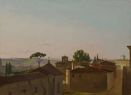 西蒙·丹尼斯（Simon Denis）的《罗马奎里纳尔山风景》