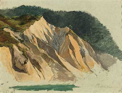 弗里德里希·奥古斯特·马蒂亚斯·高尔曼（Friedrich August Matthias Gauermann）的《Wildalpen附近的岩石废墟》