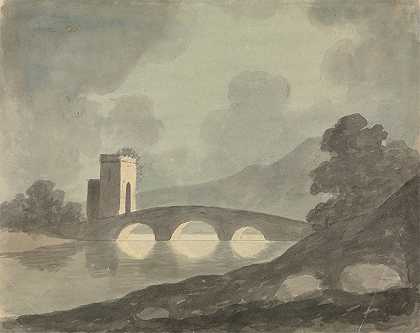 爱德华·弗朗西斯·伯尼的《桥与塔》