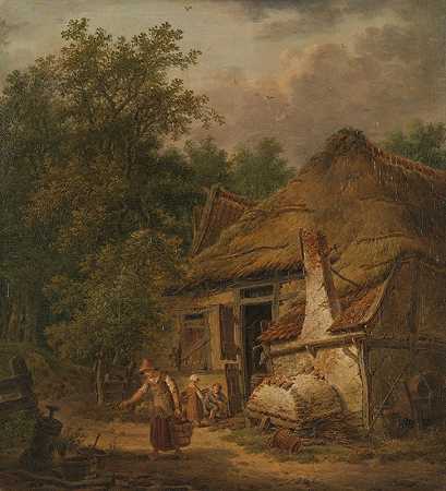 Pieter Pietersz《赫尔沃特附近的农舍》