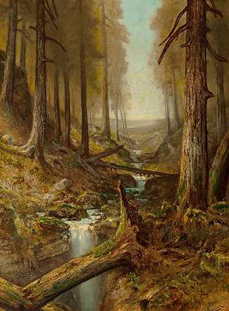 拉尔夫·阿尔伯特·布莱克洛克的《森林内部》