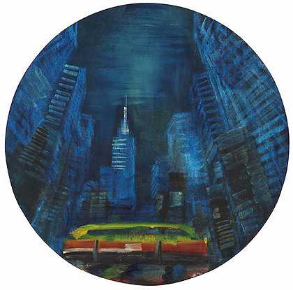 城市出租车，1993年。-赖纳·费廷