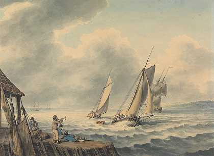 塞缪尔·霍伊特的《海景》