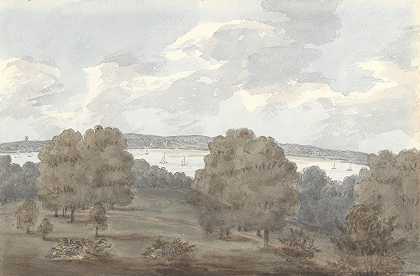 《从卡德兰的窗户》，1824年9月24日，安妮·拉肖特著