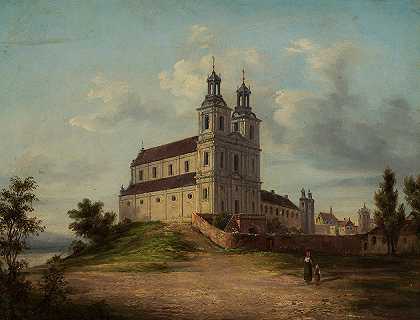 阿道夫·科扎尔斯基（Adolf Kozarski）的《克拉科夫斯卡的波林教堂和修道院》