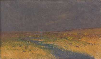 费迪南德·卡托纳的《傍晚前的风景》