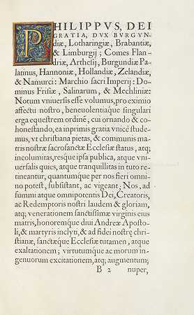 《奥迪尼斯·维勒里斯·奥雷宪法》，约1559年。-金羊毛骑士团