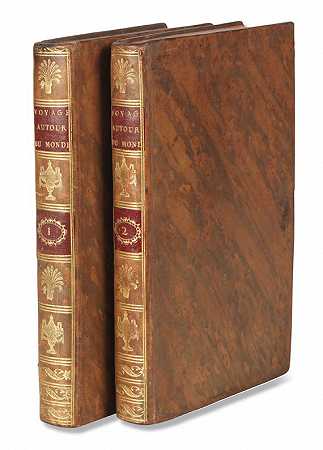环球旅行，2 Bände，1782年。-皮埃尔·玛丽·弗朗索瓦·德·帕格斯