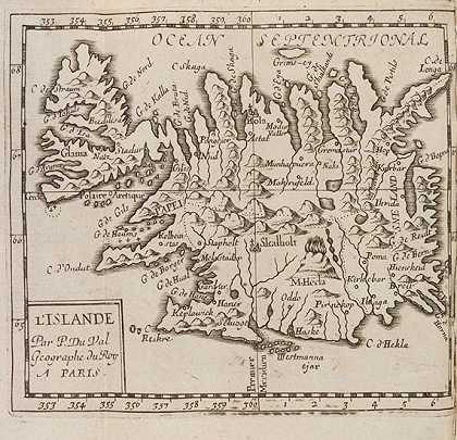 L#039关系冰岛，1663年。-艾萨克·德拉佩雷