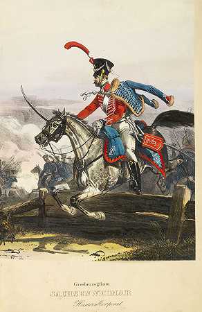 和D.Monten，《德意志联邦军事报》，4卷，1840年。-海因里希·安布罗斯·埃克特