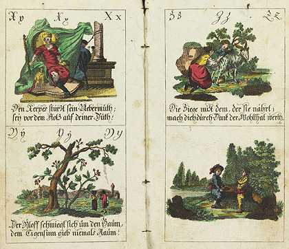 新的快乐方式，或：ABC和阅读书，1795年。-基础知识