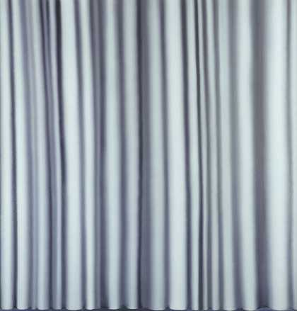 窗帘，2011/12。-格哈德·里希特