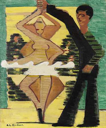 旋转舞蹈家，1931/32。-凯尔希纳