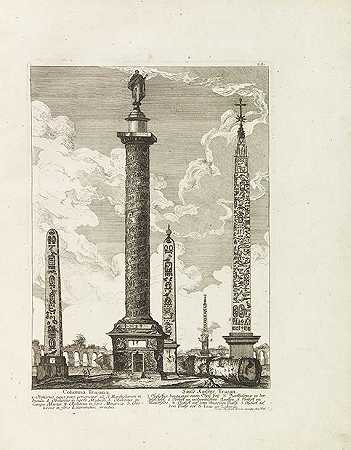 古罗马的纪念碑。指示：塞耶、废墟和遗骸。姐妹2卷，1767年。-让·巴鲍尔