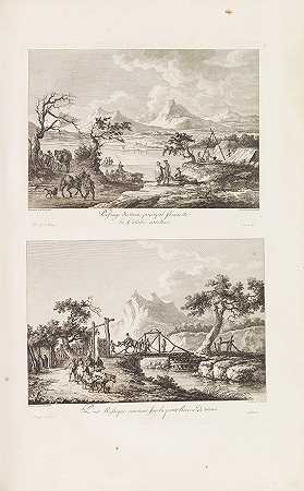 风景如画的那不勒斯和西西里之旅，BD.31783。-让-克劳德·理查德·德·圣农