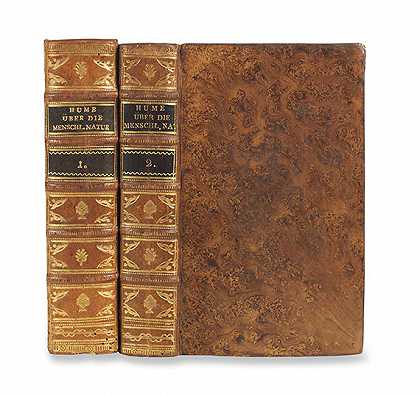 《人性论》，2卷3册，1790-1792年。-大卫·休谟