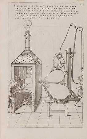 仪器和机器剧院，1578年。-雅克·贝松