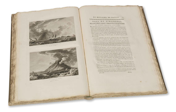 Voyage ... de Naples et de Sicile, 4 Teilbände, 1781-1786.