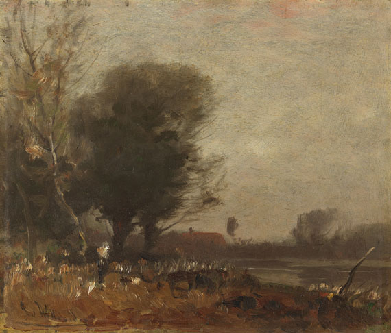 Herbstlandschaft, 1900.