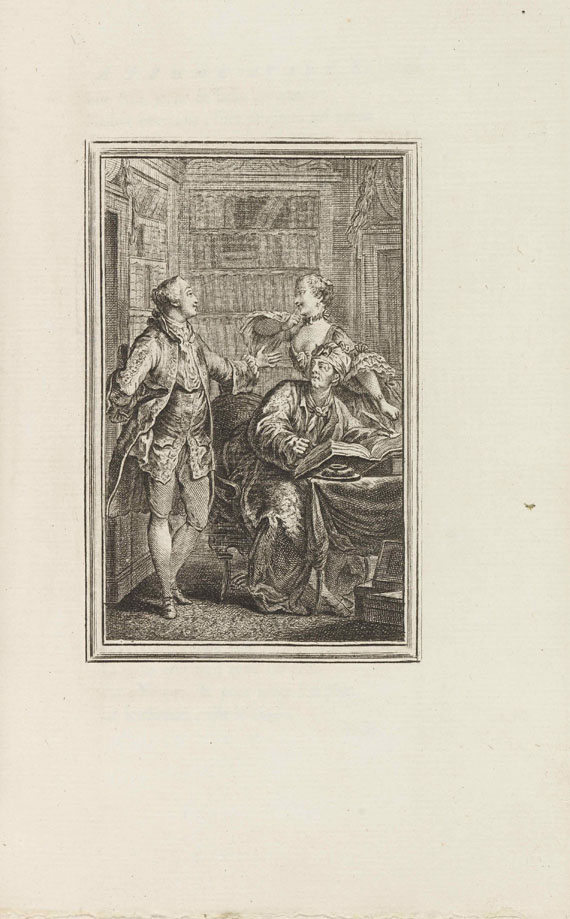 Contes et nouvelles en vers. 2 Bände, 1777.