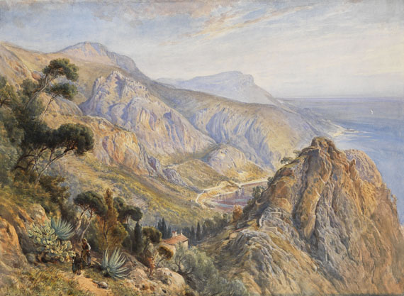 Gebirgige Mittelmeerküste, 1881.