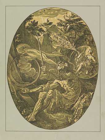 魔术师（永恒之洞），约1594年。-亨德里克·戈尔茨乌斯