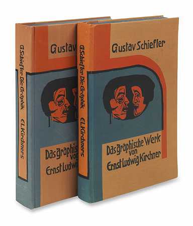 恩斯特·路德维希·基什内尔（Ernst Ludwig Kirchner）的图形，1926-1931年。-古斯塔夫·席夫勒
