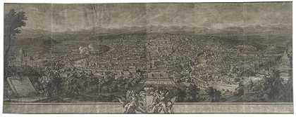 1765年，罗马母城展望。-朱塞佩·瓦西