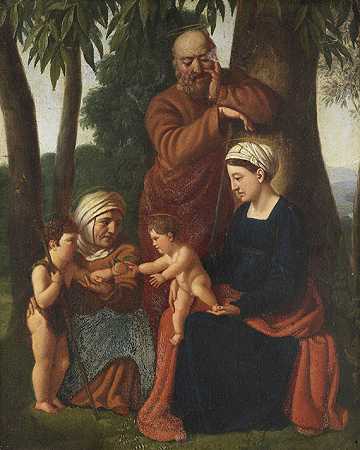 圣伊丽莎白和圣约翰孩子的神圣家庭-拿撒勒人