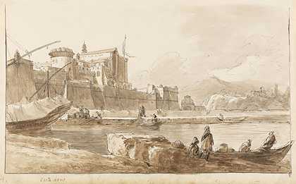 那不勒斯的新城堡（称为Maschio Angioino）-伊格纳斯·杜维维尔