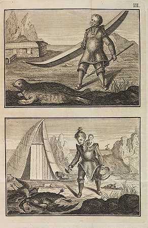 格陵兰历史。1.+2.版本，祖斯。三卷，1765-1770。-大卫·克兰兹