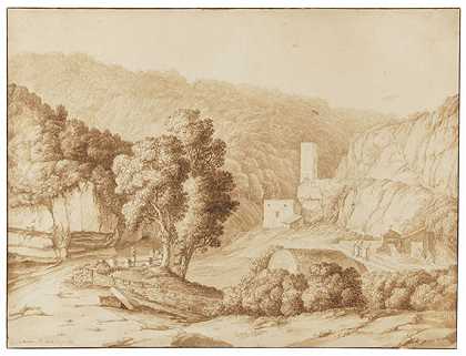 马里诺，1779年。-雅各布·菲利普·哈克特