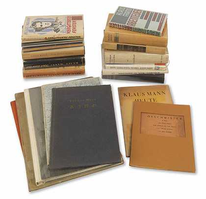 Konvolu Familie Mann（托马斯、克劳斯、海因里希和埃里卡）19卷，1918-1950年。-男人，家人