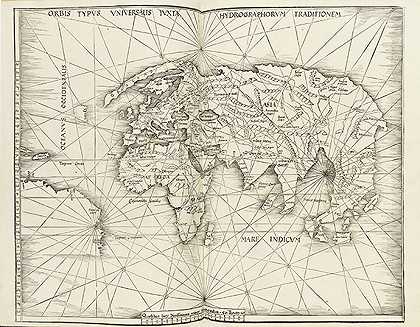 地理（斯特拉斯堡，肖特），1513年。-托勒密