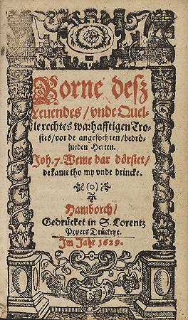 3《尼德意志报》，第1卷，1629-1641年。-低级德语文学