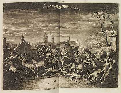 3部作品（《古物珍宝》、《计时码表》、《混乱的欧洲续集》），1579-1731年。-Petrus Valkenier
