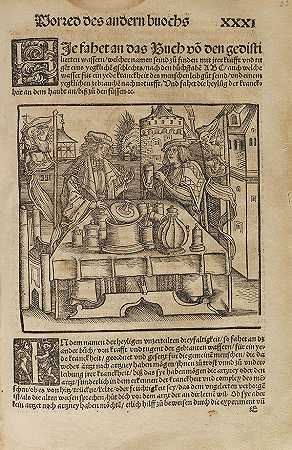 新的蒸馏器，1531年。-赫罗尼玛斯·布伦斯威格