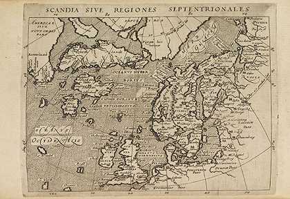 《宇宙地理》，1597年。-托勒密