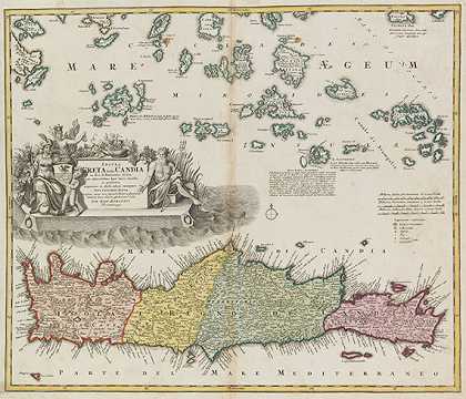 14欧洲和圣地的子地图（13号楼），约1700-1760年。-欧罗巴