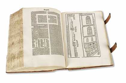 Biblia latina。纽伦堡，科伯格。频带1，1487。-拉丁文圣经