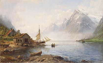挪威峡湾（Sognefjord？），1894-安德斯·蒙森灰姑娘