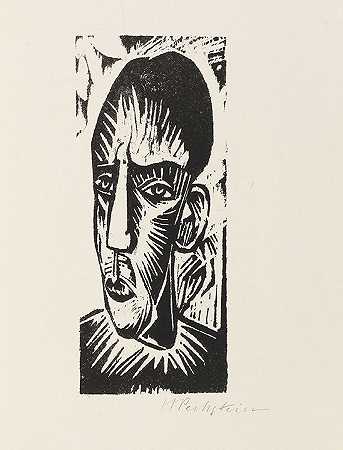 马克斯·佩奇斯坦的图形作品，1920年。-赫尔曼·马克斯·佩赫斯坦