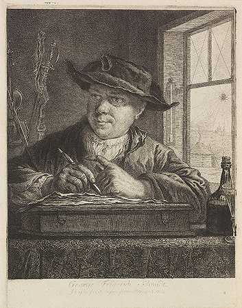 170亿。肖像和形象，1754-1777年。-乔治·弗里德里希·施密特