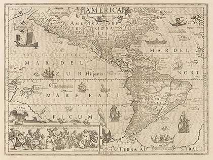 1美国黑人（Jod.Hondius）。，1623-美国