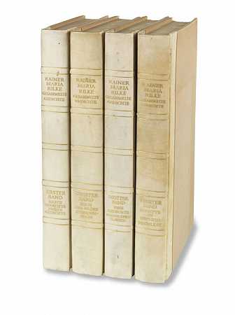 诗集。4卷，1930-1933年。-赖内·马利亚·里尔克