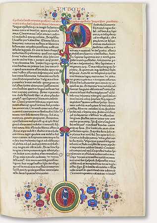 《圣经》，两卷，1462年。-拉丁文圣经